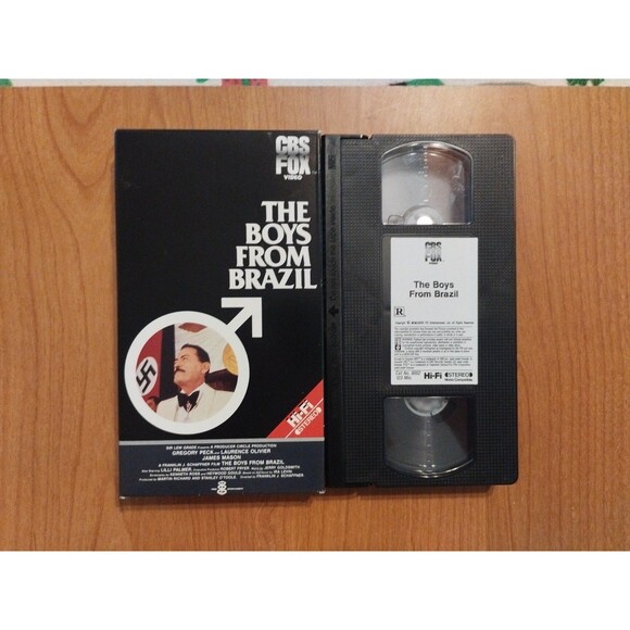 Other - The Boys from Brazil (VHS) 1978 Sci-fi Conspiracy Thriller - CBS FOX